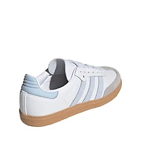 adidas Samba OG Athletic Shoe - Big Kid Cloud White / Crystal Sky Gum