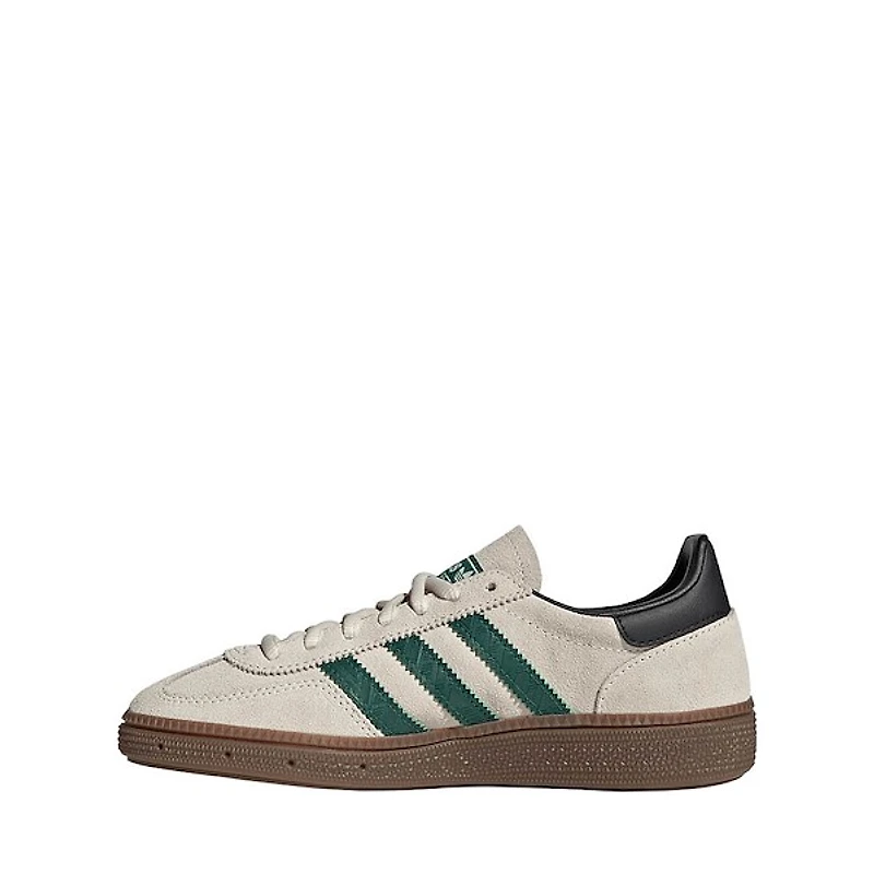 adidas Handball Spezial Athletic Shoe - Big Kid Off White / Collegiate Green Gum