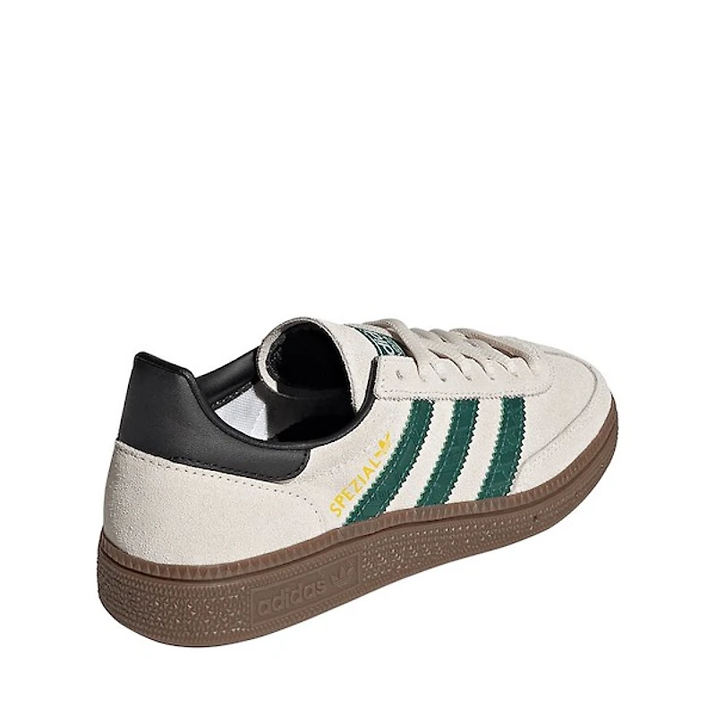 adidas Handball Spezial Athletic Shoe - Big Kid Off White / Collegiate Green Gum