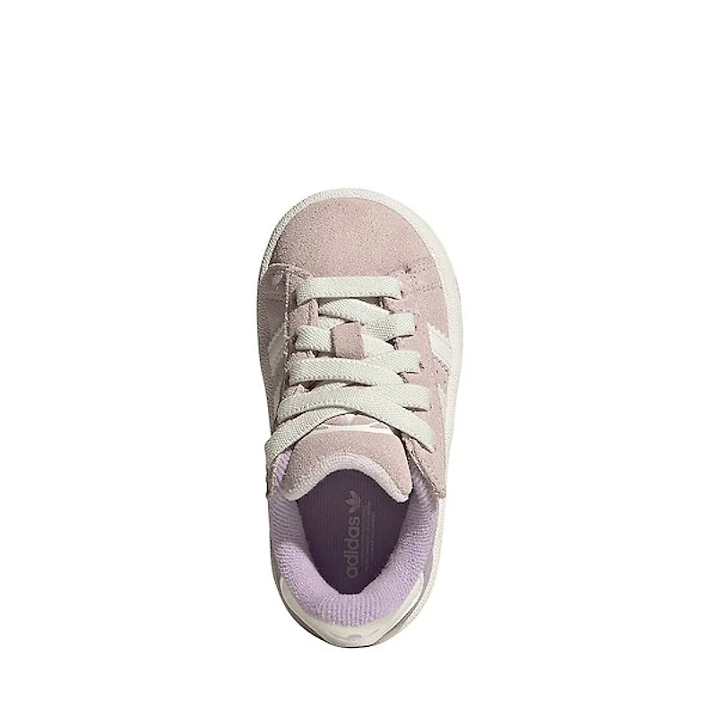 Chaussure athlétique adidas Campus ’00s Comfort Closure - Bébé / Tout-petit Rose pâle Blanc Core Prune poudré