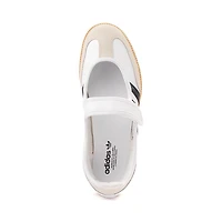 Chaussure athlétique adidas Samba Jane pour femmes - Blanc Cloud / Alumina Noir Core