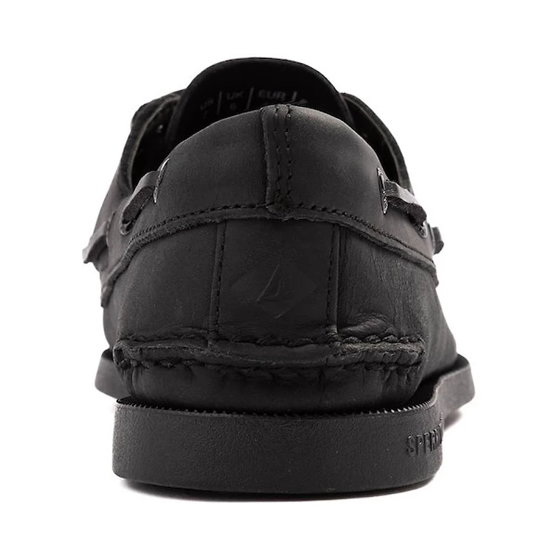 Mens Sperry Top-Sider Authentic Original™ 2-Eye Boat Shoe - Black