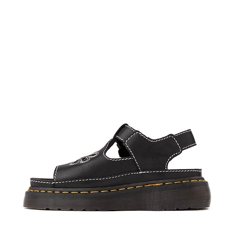 Womens Dr. Martens Dunnet Flower Sandal - Black