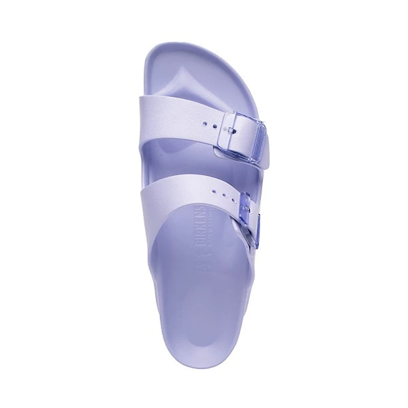 Womens Birkenstock Arizona Stealth Buckle Slide Sandal - Purple Fog