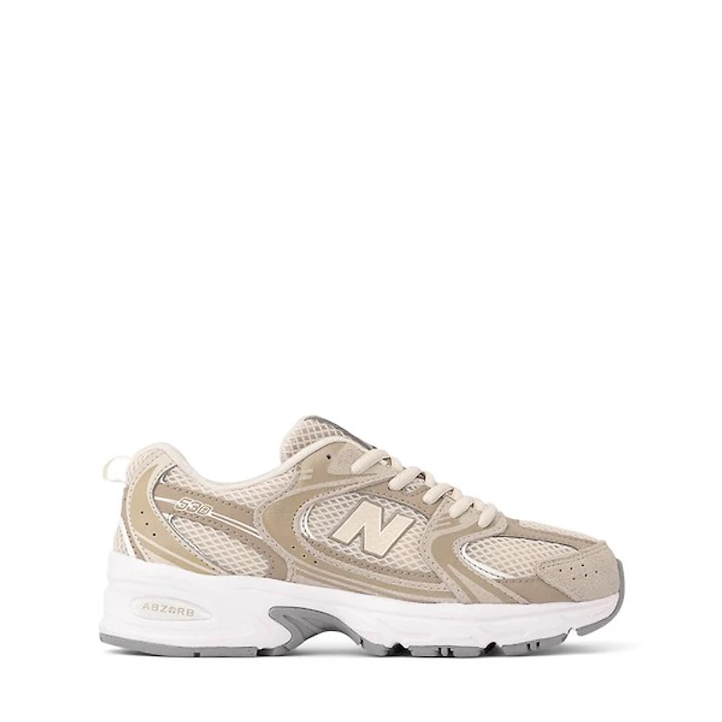 New Balance 530 Athletic Shoe - Big Kid Linen / Stoneware