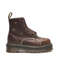 Womens Dr. Martens Sinclair Flower Platform Boot - Dark Brown