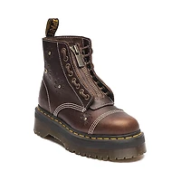 Womens Dr. Martens Sinclair Flower Platform Boot - Dark Brown