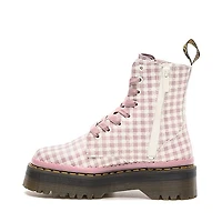 Womens Dr. Martens Jadon Heart Boot - White / Dusty Rose