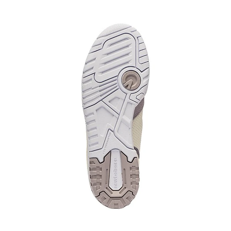 Womens New Balance 550 Athletic Shoe - White / Truffle Salt