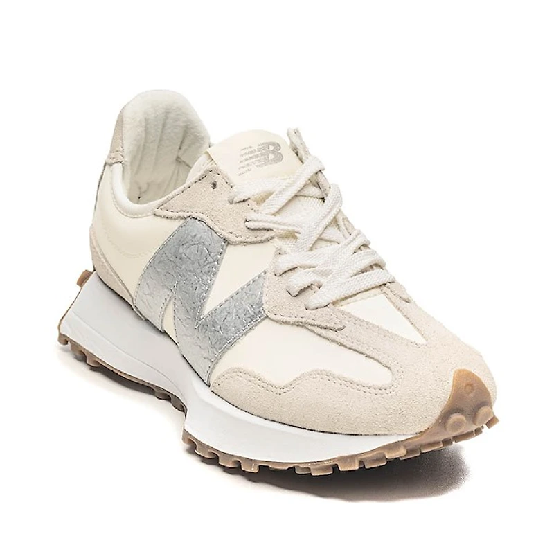 Chaussure athlétique New Balance 327 pour femmes - Angora / Argent métallisé