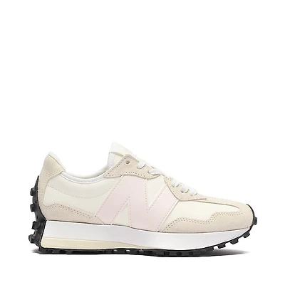 Womens New Balance 327 Athletic Shoe - Sea Salt / Pink