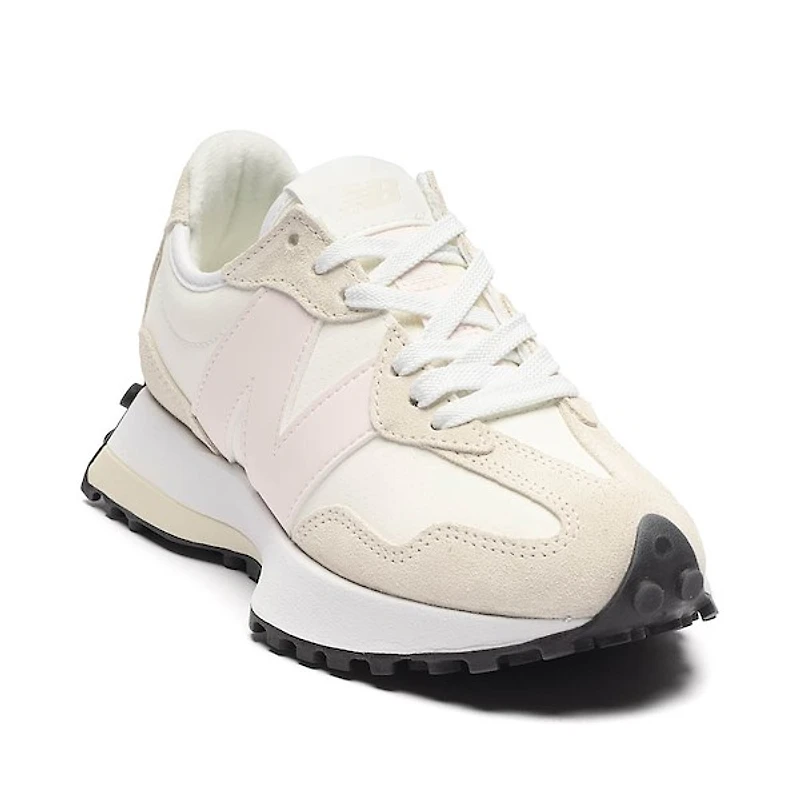 Womens New Balance 327 Athletic Shoe - Sea Salt / Pink
