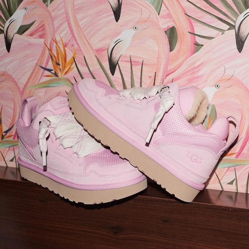 Womens UGG® Lowmel Sneaker - Pink Diamond