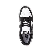 Chaussure athlétique Nike Dunk Low pour femmes - Blanc / Noir