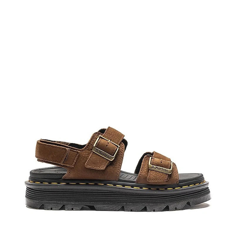 Womens Dr. Martens Zebzag Sandal - Sepia Brown