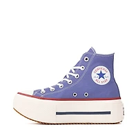 Converse Chuck Taylor All Star Lift Double Stack High-Top Sneaker - Indigo Storm / Egret