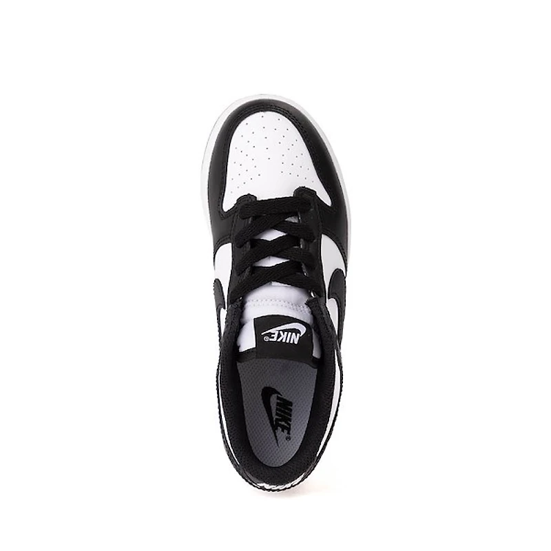 Chaussure athlétique Nike Dunk Low - Enfant Blanc / Noir