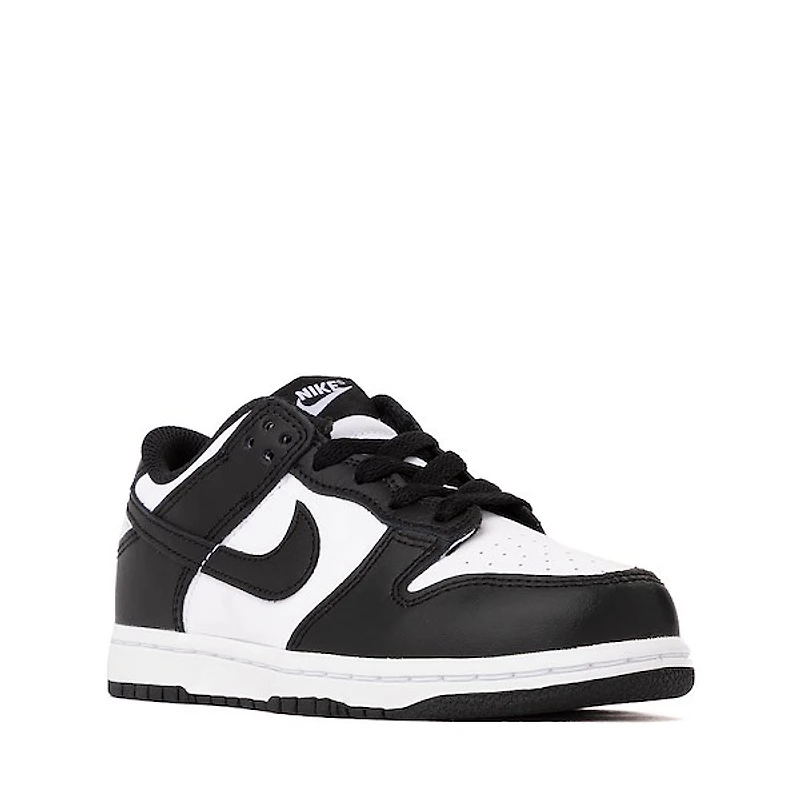 Chaussure athlétique Nike Dunk Low - Enfant Blanc / Noir