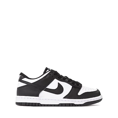 Nike Dunk Low Athletic Shoe - Big Kid White / Black