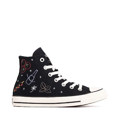 Converse Chuck Taylor All Star High-Top Market Essentials Sneaker - Black / Red Gold Palm
