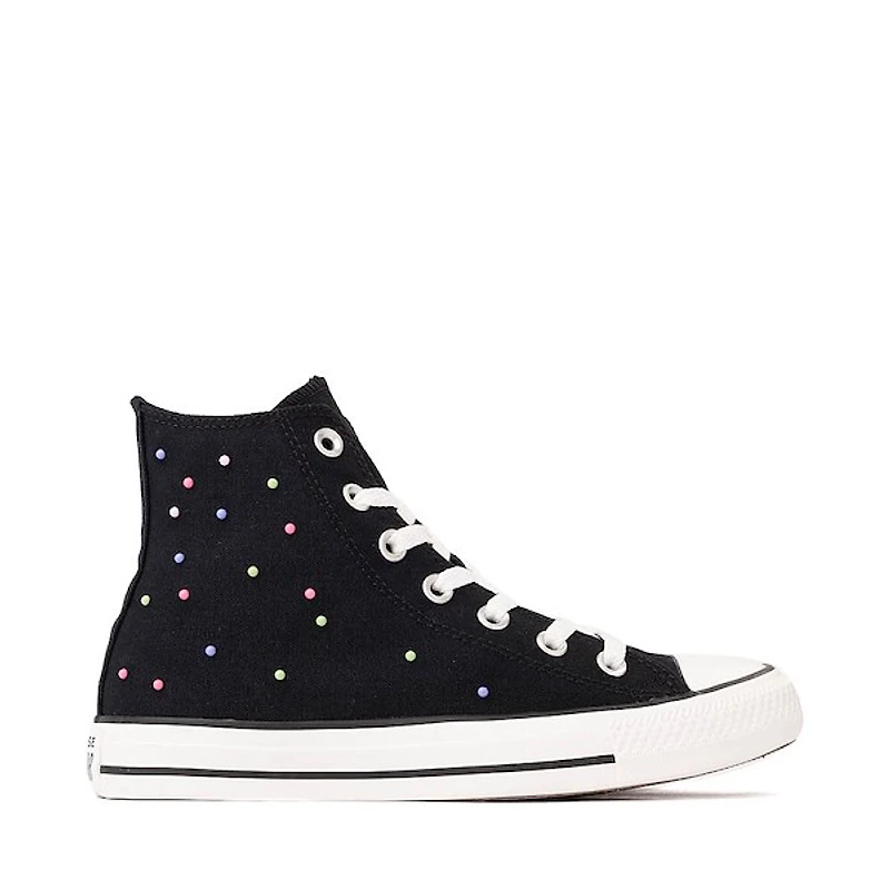 Converse Chuck Taylor All Star High-Top Mini Studs Sneaker - Black / Pink Very Peri