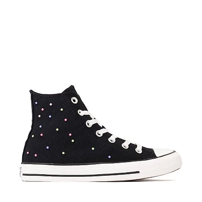 Converse Chuck Taylor All Star High-Top Mini Studs Sneaker - Black / Pink Very Peri