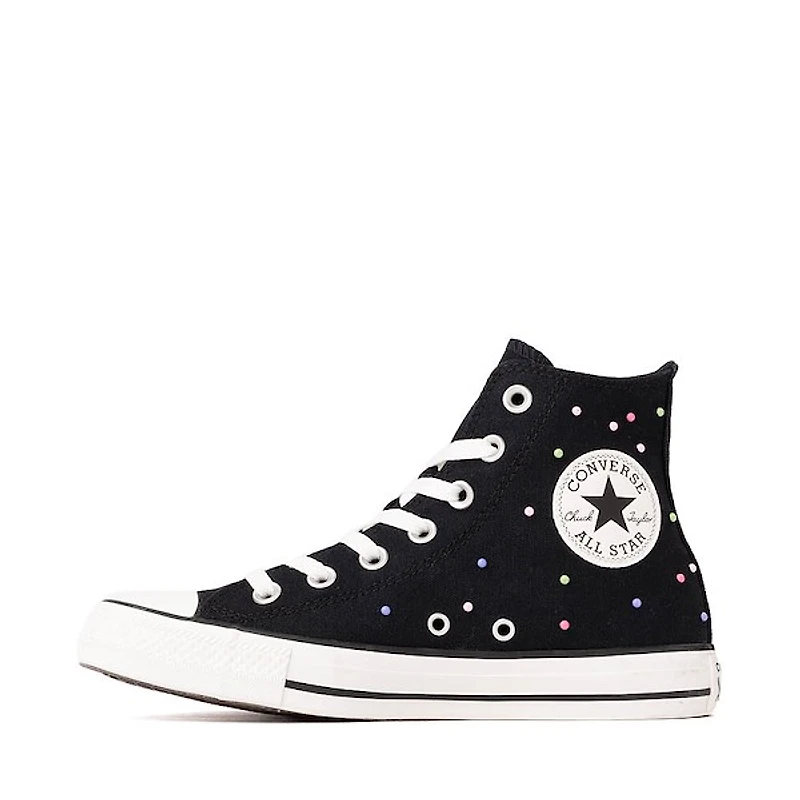 Converse Chuck Taylor All Star High-Top Mini Studs Sneaker - Black / Pink Very Peri