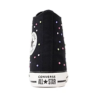 Converse Chuck Taylor All Star High-Top Mini Studs Sneaker - Black / Pink Very Peri