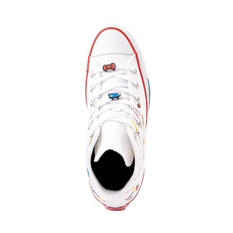 Basket montante Converse x Hello Kitty & Friends Chuck Taylor All Star Charms - Blanc