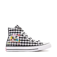 Converse x Hello Kitty® & Friends Chuck Taylor All Star High-Top Sneaker - Black / White Gingham