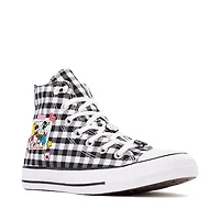 Basket montante Converse x Hello Kitty & Friends Chuck Taylor All Star - Noir / Vichy Blanc