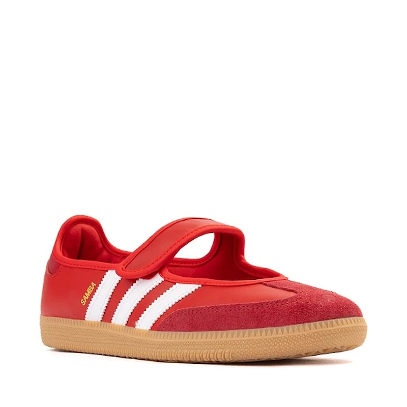 Womens adidas Samba Jane Athletic Shoe - Better Scarlet / Team Victory Red Gum