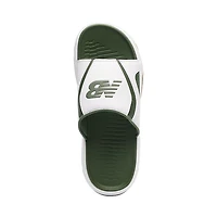 Mens New Balance 200 Premium Slide Sandal - White / Green
