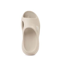 Womens New Balance 6650 Slide Sandal - Linen / White