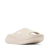 Womens New Balance 6650 Slide Sandal - Linen / White