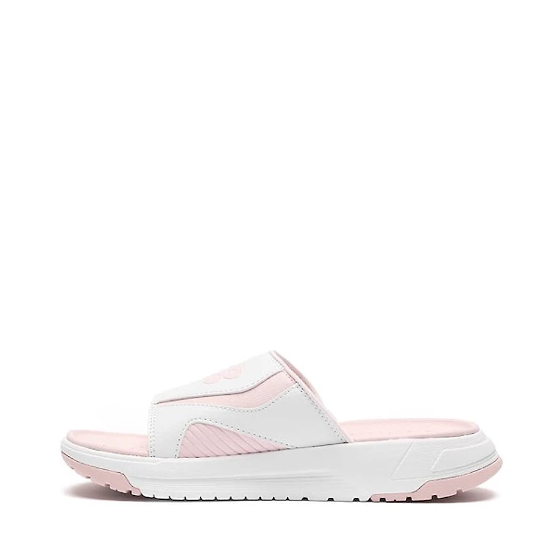 Womens New Balance 200 Premium Slide Sandal - White / Rose Sugar