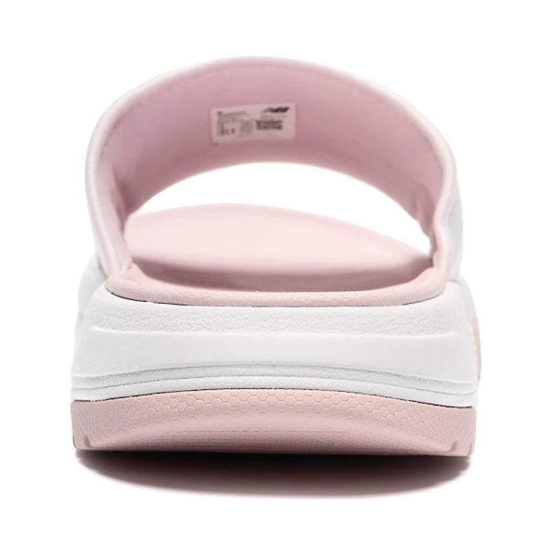 Womens New Balance 200 Premium Slide Sandal - White / Rose Sugar