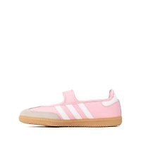 adidas Samba Jane Sneaker - Big Kid Light Pink / Cloud White Gum
