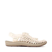 Womens KEEN® UNEEK Sneaker - White Cap / Cornstalk