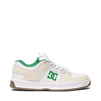 Mens DC Lynx Zero Skate Shoe - White / Grey Green