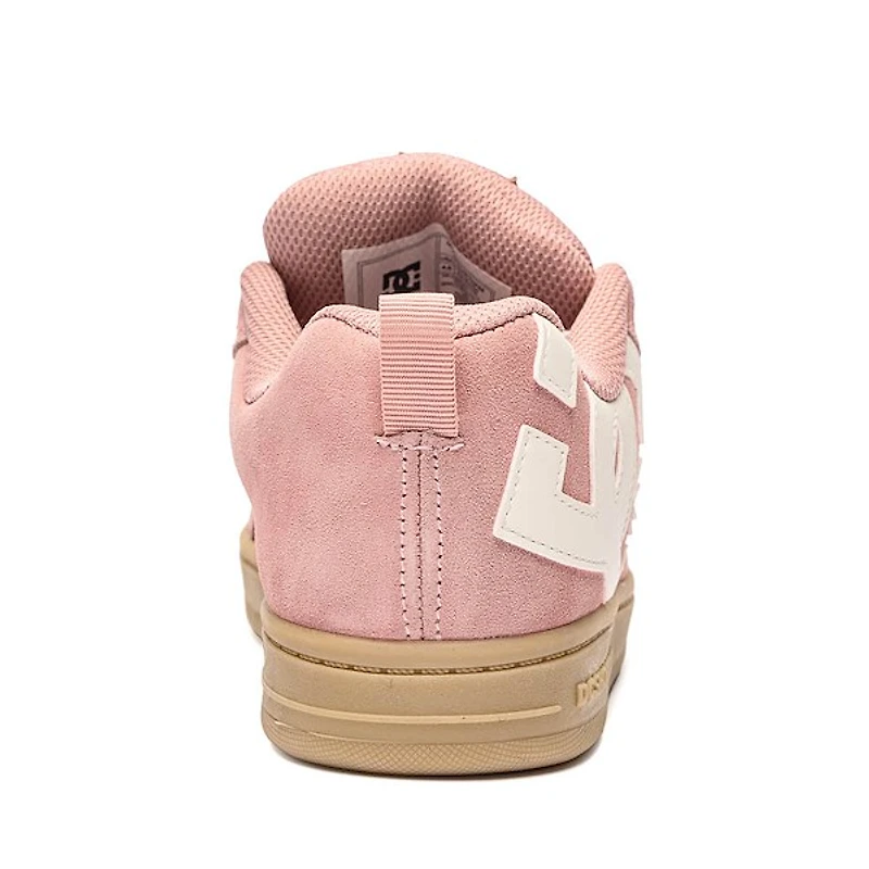 DC Court Graffik Skate Shoe - Little Kid / Big Pink Off White Gum
