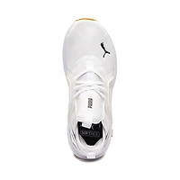 Mens PUMA Softride Enzo 5 Athletic Shoe - White / Black