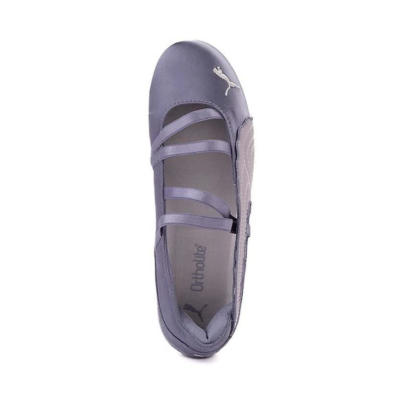 Womens PUMA Speedcat Ballet Venus Flat - Gray Sky / Vibrant Silver