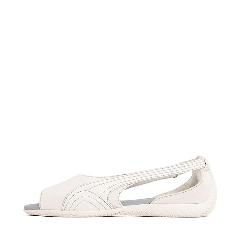 Womens PUMA Speedcat Sandal - Warm White / Cool Mid Grey