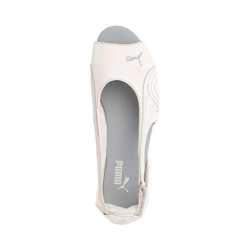 Womens PUMA Speedcat Sandal - Warm White / Cool Mid Grey