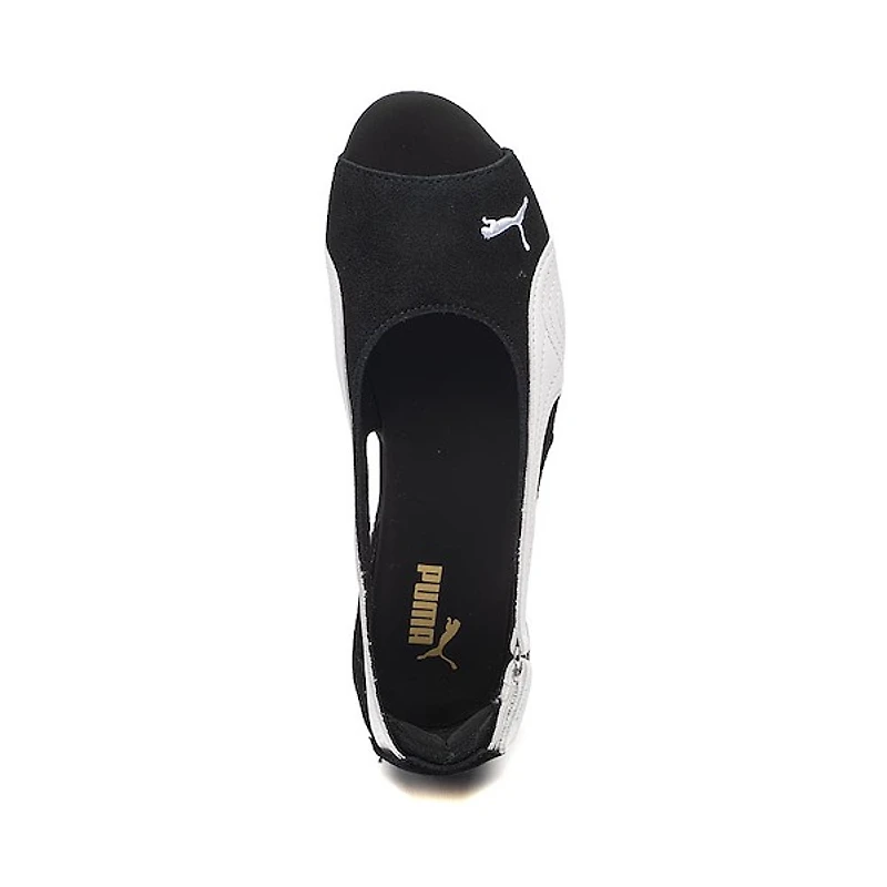 Womens PUMA Speedcat Sandal - Black / White