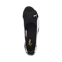 Womens PUMA Speedcat Sandal - Black / White