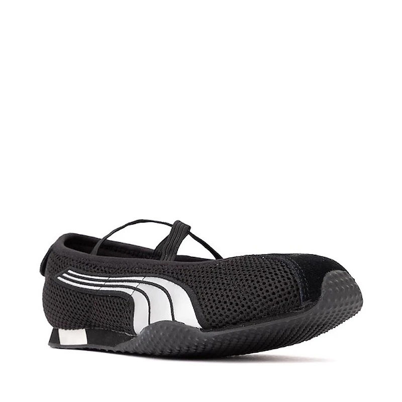 Womens PUMA H-Street Ballet Sneaker - Black / Silver
