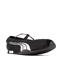 Womens PUMA H-Street Ballet Sneaker - Black / Silver