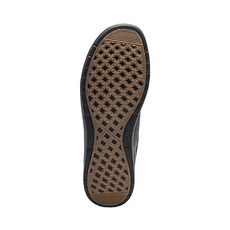 Mens HEYDUDE Paul Slip-On Casual Shoe - Black Monochrome